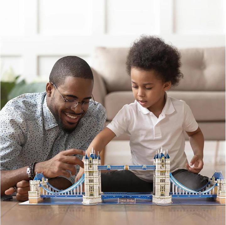 Produktbild Cubicfun 3D Puzzle Tower Bridge 120 Teile (120 Teile)