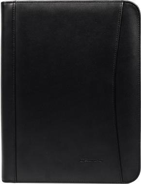 Actual product image Soennecken DORTMUND writing case Dimensions: 34 x 27 x 2.5 cm (W x H x D) Material: cowhide Colour: black (A4, 1 x)