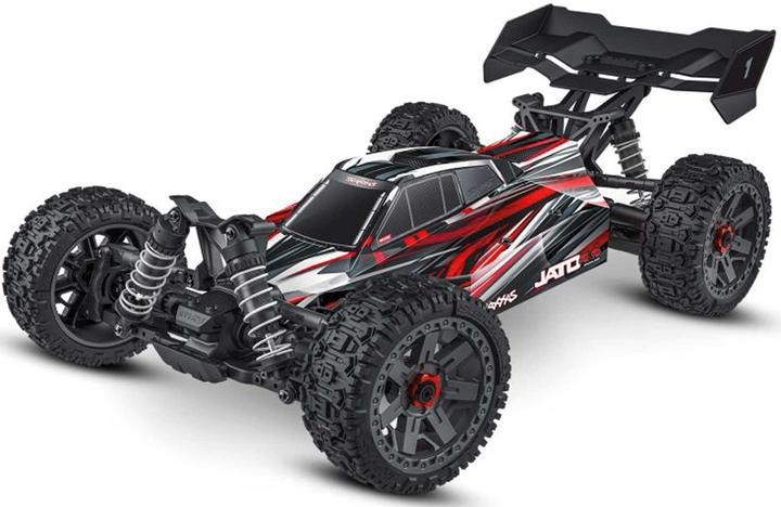 Actual product image Traxxas JATO 4x4 BL2S Brushless rot 1/8 RTR, HD-Teile, ohne Akku/Lader (RTR Ready-to-Run)