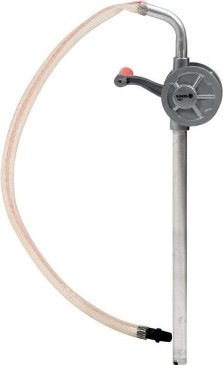 Actual product image Toya Vorel Mini Aluminium Hand Oil Drum Pump with Crank, 15 Litres/min, Sturdy and Lightweight Design