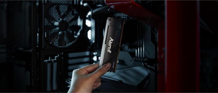 Actual product image Kingston Fury Beast (2 x 16GB, 1800 MHz, DDR4-RAM, DIMM)