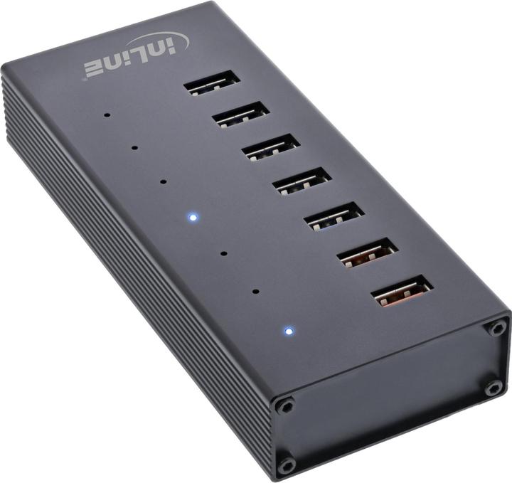 Actual product image InLine USB 3.0 Hub 7 Port (USB-C, 7 Ports)