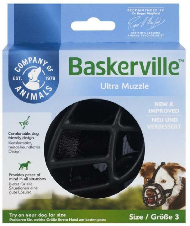 Produktbild Company of Animals Ultra-Maulkorb Baskerville (3, Hund, Allgemein)