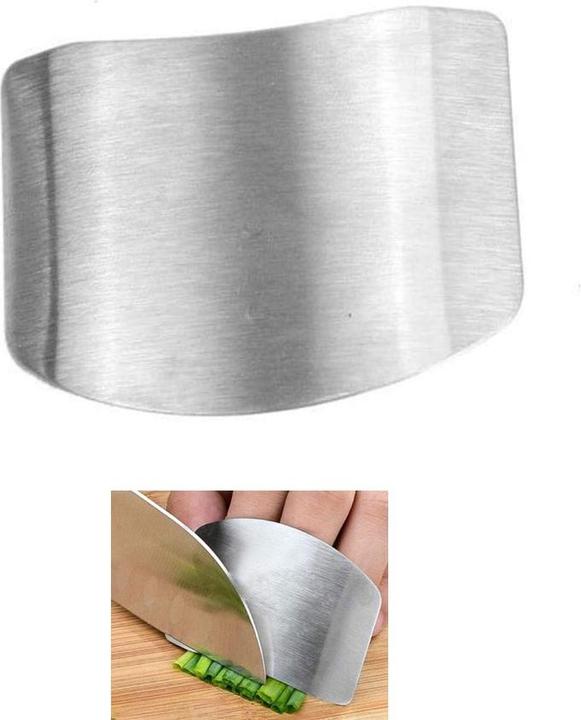 Immagine prodotto ASMI Protezione per le dita degli utensili da cucina in acciaio inox Due