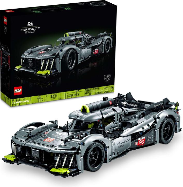 Image du produit LEGO Peugeot 9X8 24H Le Mans Hybrid Hypercar (42156, LEGO Technic)