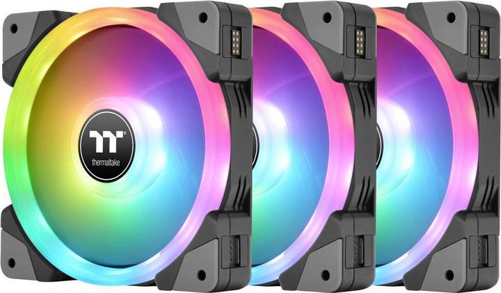 Actual product image Thermaltake CL-F143-PL12SW-A (120 mm, 3 x)