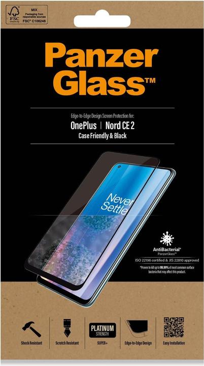 Produktbild PanzerGlass Case Friendly (1 Stück, OnePlus Nord CE 2)
