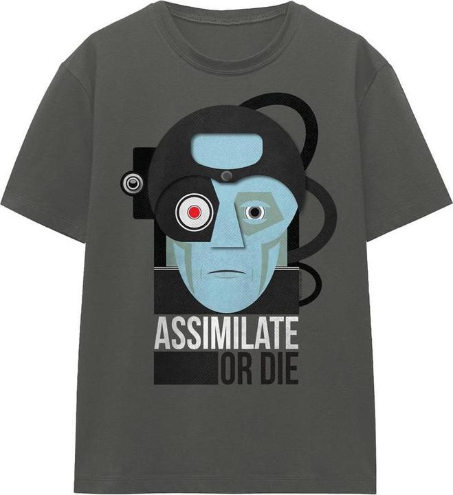 Immagine prodotto Assimilate or Die Maglietta Adulto Unisex (M)