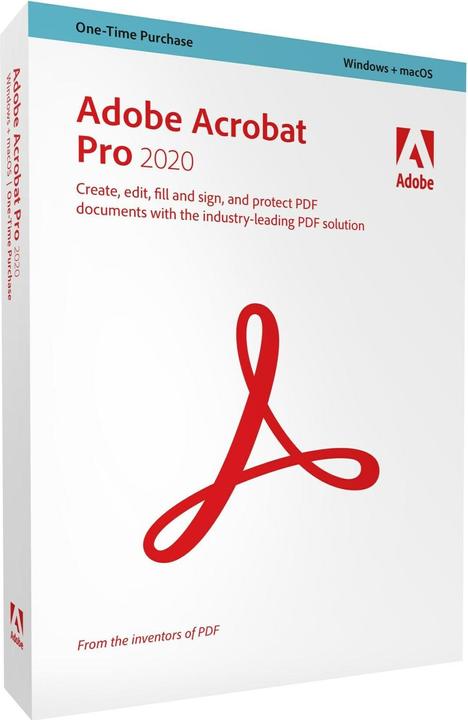 Adobe Acrobat Pro 2020 Student & Teacher (1 User, unbegrenzt)