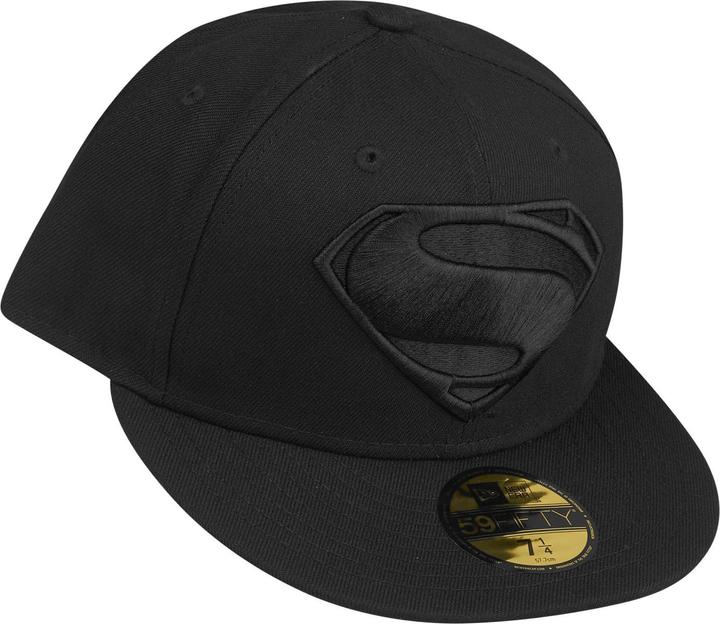 Produktbild New Era 59Fifty Fitted Cap - SUPERMAN schwarz - 7 3/8 (7 3/8)