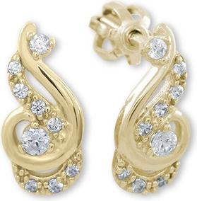 Image du produit Brilio Boucles d'oreilles en or de luxe avec cristaux 745 239 001 01078 0000000