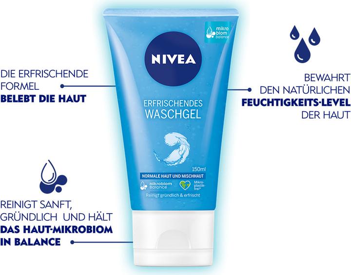 Actual product image NIVEA Refreshing wash gel (Gel, 150 ml)