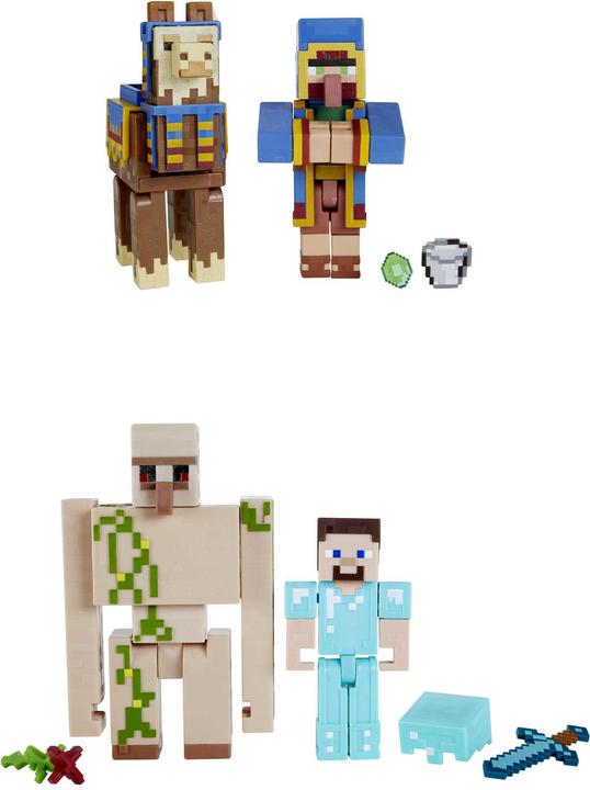 Minecraft Core Figure 2er Pack Sortiment (Assortiert)