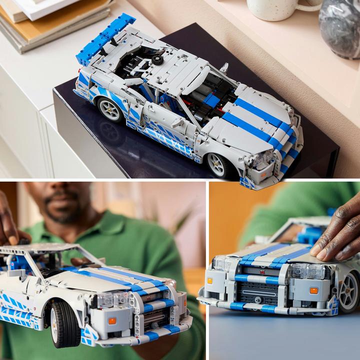 Image du produit LEGO 42210 2 Fast 2 Furious Nissan Skyline GT-R (R34) bolide (42210, LEGO Technic)