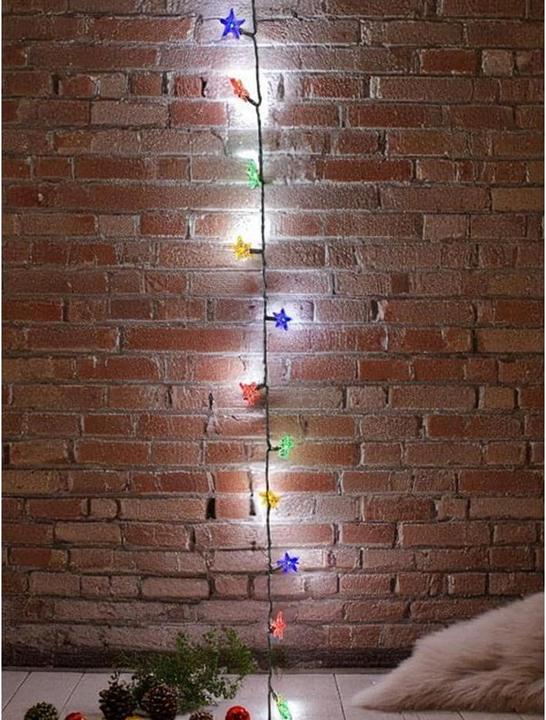 Produktbild Dameco LED Outdoor Lichterkette Stern 9.9 m, mit 100 (9.90 m)