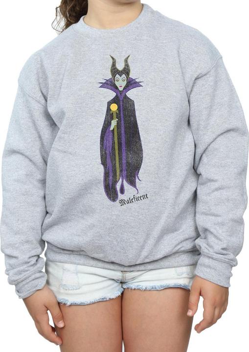 Produktbild Disney Sleeping Beauty Classic Maleficent Sweatshirt Mädchen (140, 146)