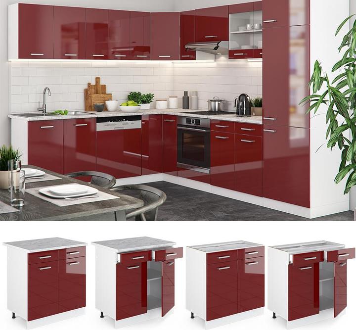Actual product image Vicco Küchenunterschrank R-Line (80 x 60 x 81.5 cm)