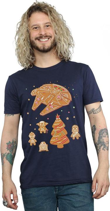 Actual product image Star Wars Mens Gingerbread Rebels T-Shirt (3XL)