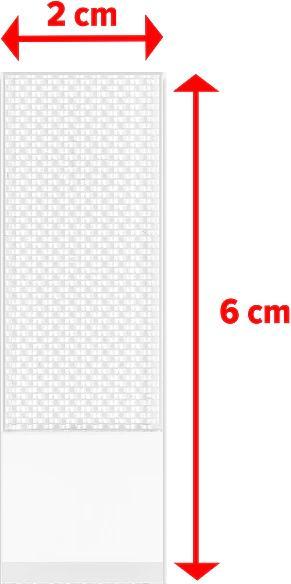 Produktbild tesa Powerstrips CLICK - Klett-Klebepads - Bilder aufhängen ohne Bohren - Small 1,8kg - 16 x 2 Stück (20 mm)