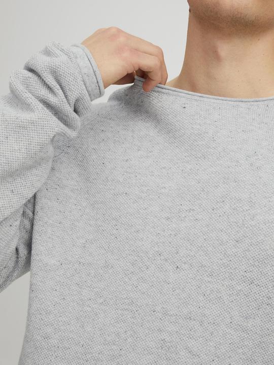 Produktbild Jack & Jones Einfarbig Strickpullover mit Rundhals Strickpullover mit Rundhals (XS)