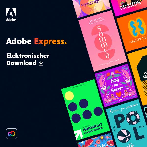 Adobe Express Premium (1 User, 12 Monate)