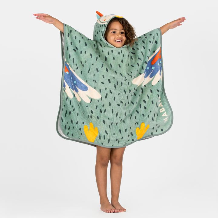 Image du produit Nabaiji Poncho de bain Bébé - Peroquet vert (95 C)
