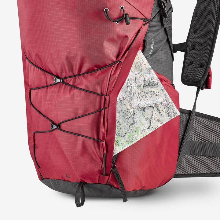 Actual product image Quechua Rolltop hiking rucksack - MH500 Light 22 L (22 l)