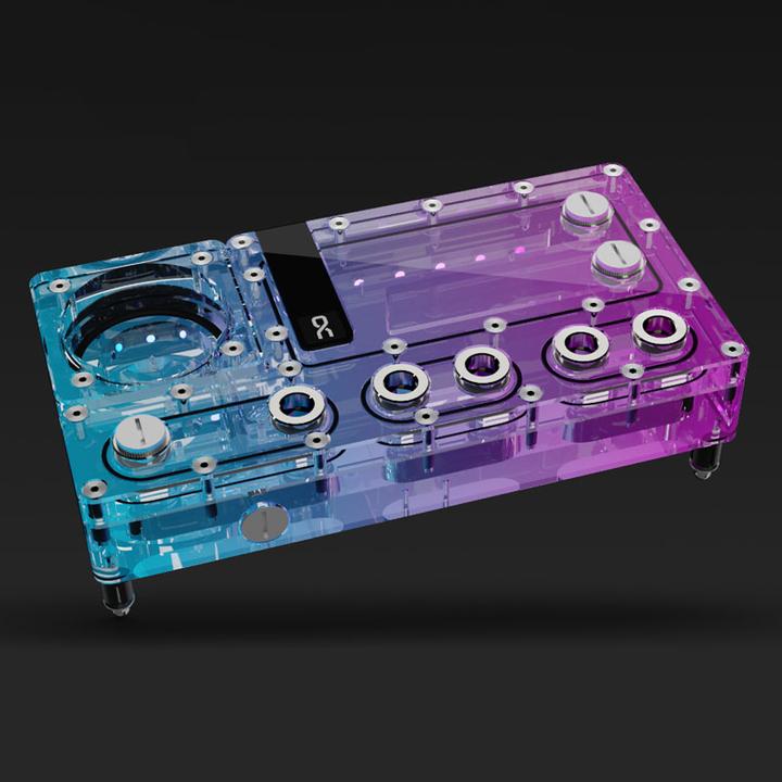 Actual product image Alphacool Core Distro Plate 240 Right VPP/D5