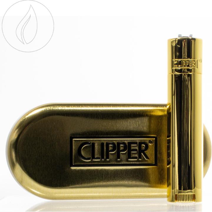 Actual product image Clipper Metal Gold
