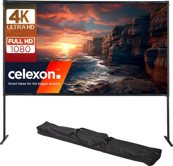 Immagine prodotto Celexon schermo a cornice pieghevole linea basic 16:9, 80" - schermo a cornice, home cinema e schermo da (80", 16:9)