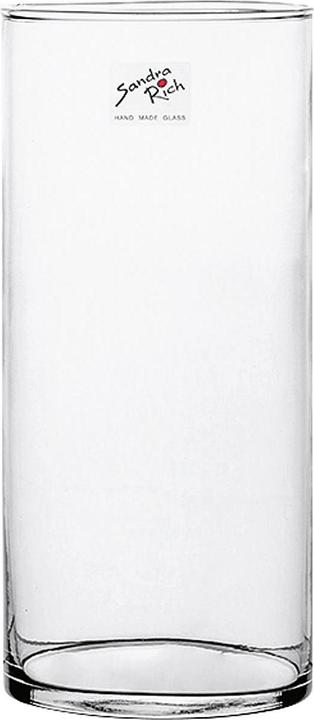 Actual product image Sandra Rich Glass vase Cyli 9cm H20cm (12 x, 9 x 20 cm, 1607963 l)