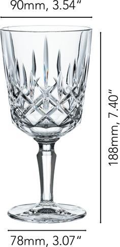 Image du produit Nachtmann Verre à cocktail/à vin Noblesse 4 p. S (35.50 cl, 4 Verres, Verres à vin blanc)