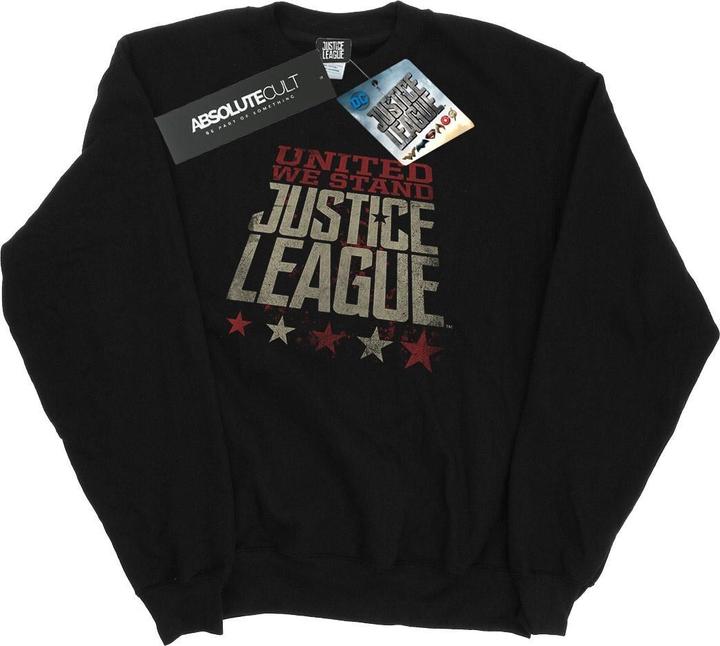 Actual product image Mens Justice League Movie United We Stand Sweatshirt (L)