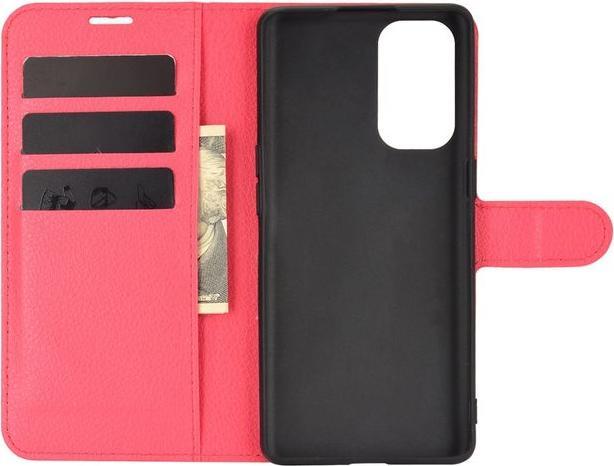 Actual product image MU Classic Litchi Leather Bookcover Series (Oppo Find X3 Lite)