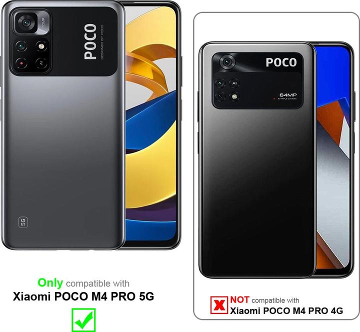Image du produit Cadorabo Coque pour Xiaomi POCO M4 PRO 5G universel avec Clip (Xiaomi Poco M4 Pro 5G)