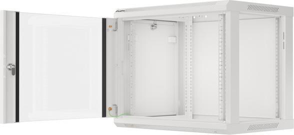 Actual product image Lanberg Wall rack 19 " 9U 600X450mm gray (9 RU, 19 inch rack)