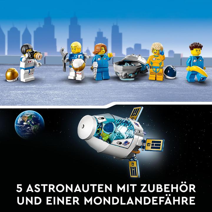 Productafbeelding LEGO Maanruimtestation (60349, LEGO Stad)
