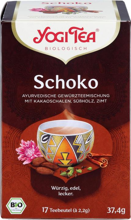 Produktbild Yogi Tea Schoko ayurvedische Gewürzteemischung, 17 St. Filterbeutel (37.40 g)