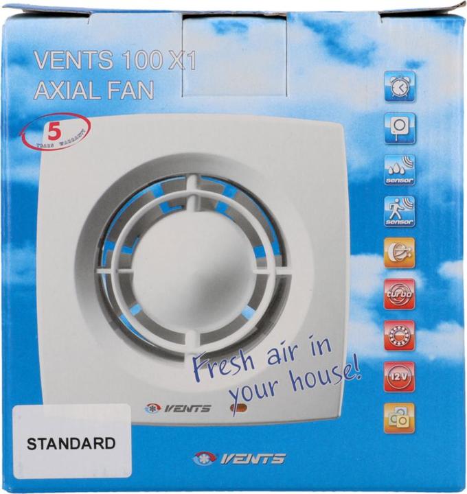 Actual product image Suprex Wandventilator