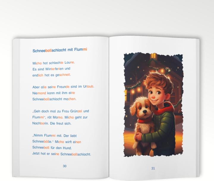 Produktbild Silbenbuch 2. Klasse - Meine schnsten Weihnachtsgeschichten (Deutsch, Tabea Bringewatt, 2024)