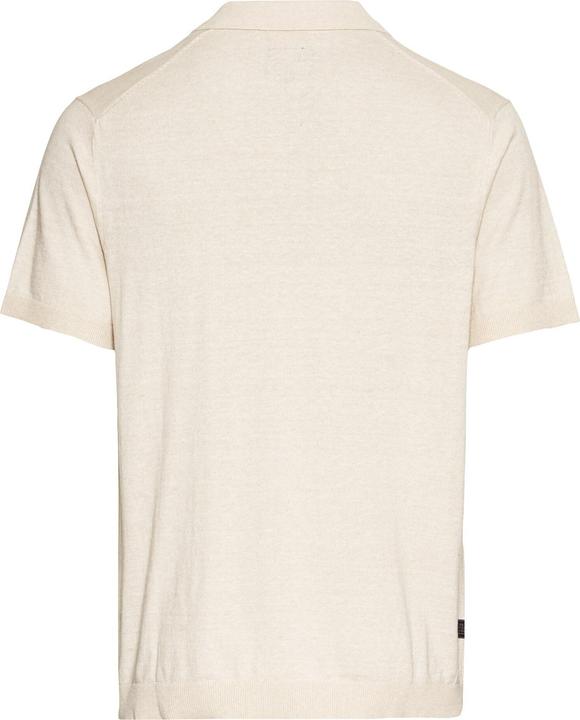 Immagine prodotto Camel Active Strick-Poloshirt aus Baumwoll-Leinen-Mix (M)