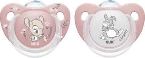 Produktbild NUK 176008 DISNEY BAMBI SILIKON SCHNULLER 6-18 2PCS/BOX (2 x, 6 - 18 Monate)