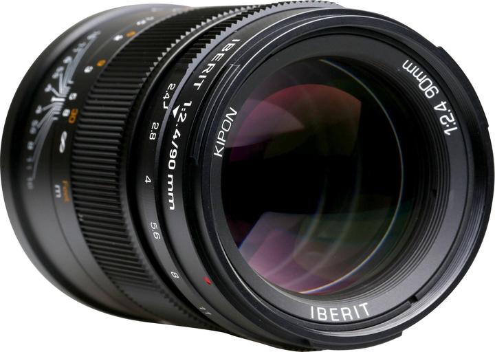 Actual product image Kipon Iberit 90/2.4 full frame Sony E (Sony E, full size)