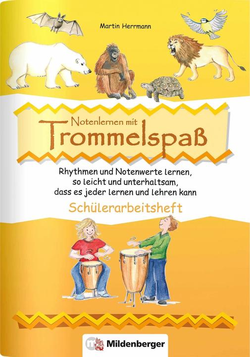Immagine prodotto Notenlernen mit Trommelspass (Tedesco, Martin Herrmann, 2019)