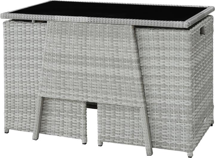 Immagine prodotto tectake Salottino in rattan Losanna