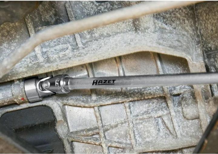 Actual product image HAZET Universal joint socket ∙ 12-point 880G-Z16 ∙ Square, hollow 10 mm (3/8 inch) ∙ Outside 12-poi… (16 mm)