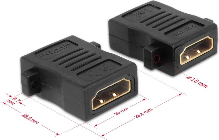 Actual product image Delock HDMI zu (HDMI, 2.90 cm)