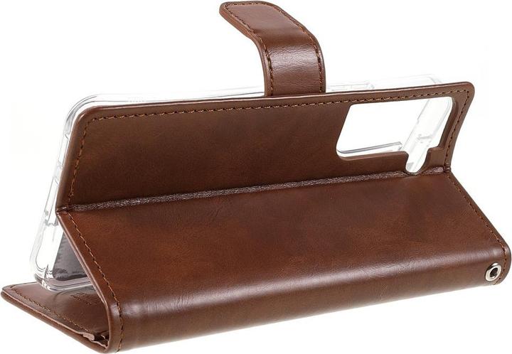 Produktbild Galaxy S22+ - Blue Moon Etui Hülle braun (Samsung Galaxy S22+)