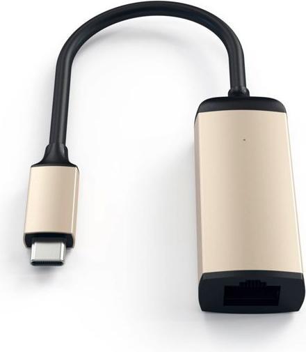 Actual product image Satechi USB-C to Ethernet Adapter Gold USB-C to Ethernet RJ45