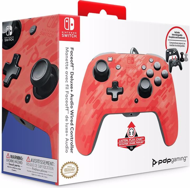 Image du produit PDP FaceOff Deluxe + Audio (Switch)